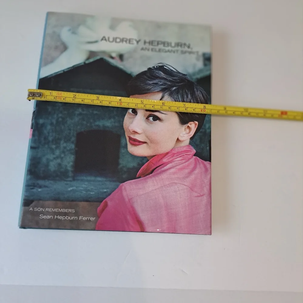 Audrey Hepburn A Elegant Spirit    Hardcover Book